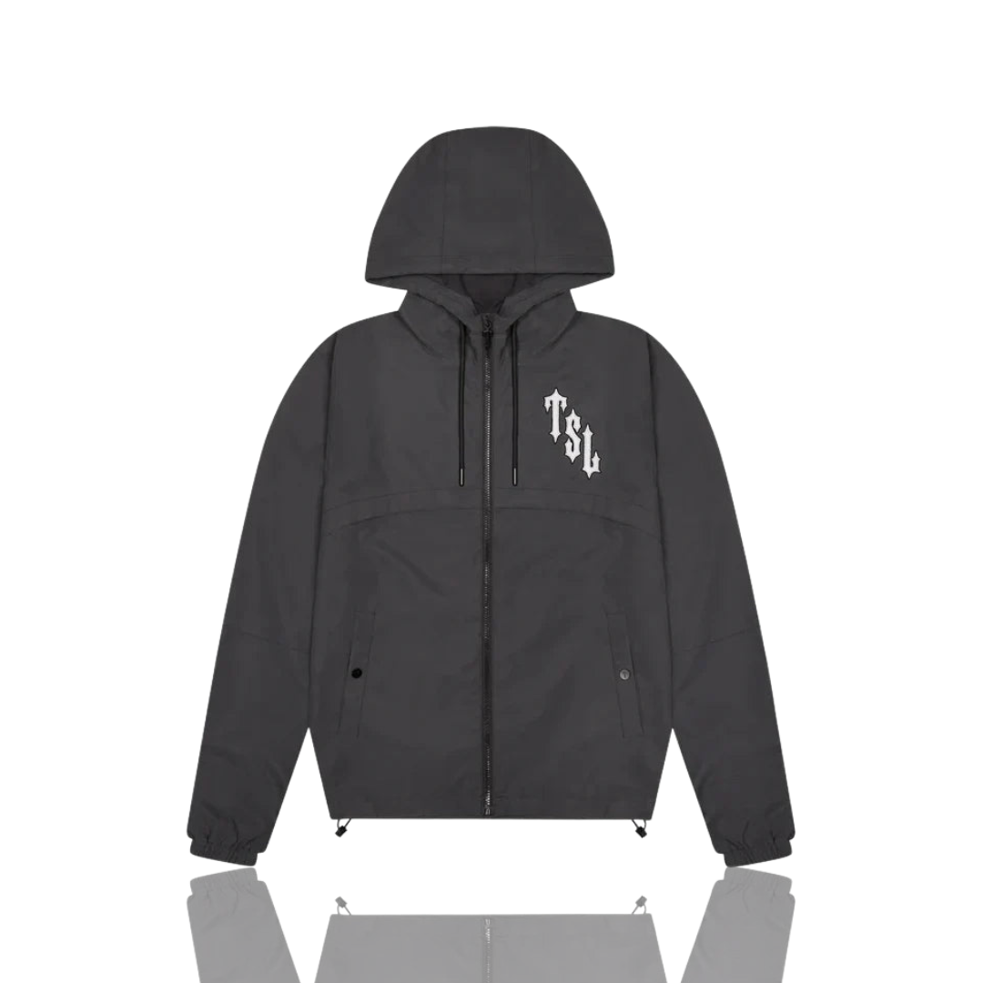 Trapstar Black / Reflective London Shooters Windbreaker
