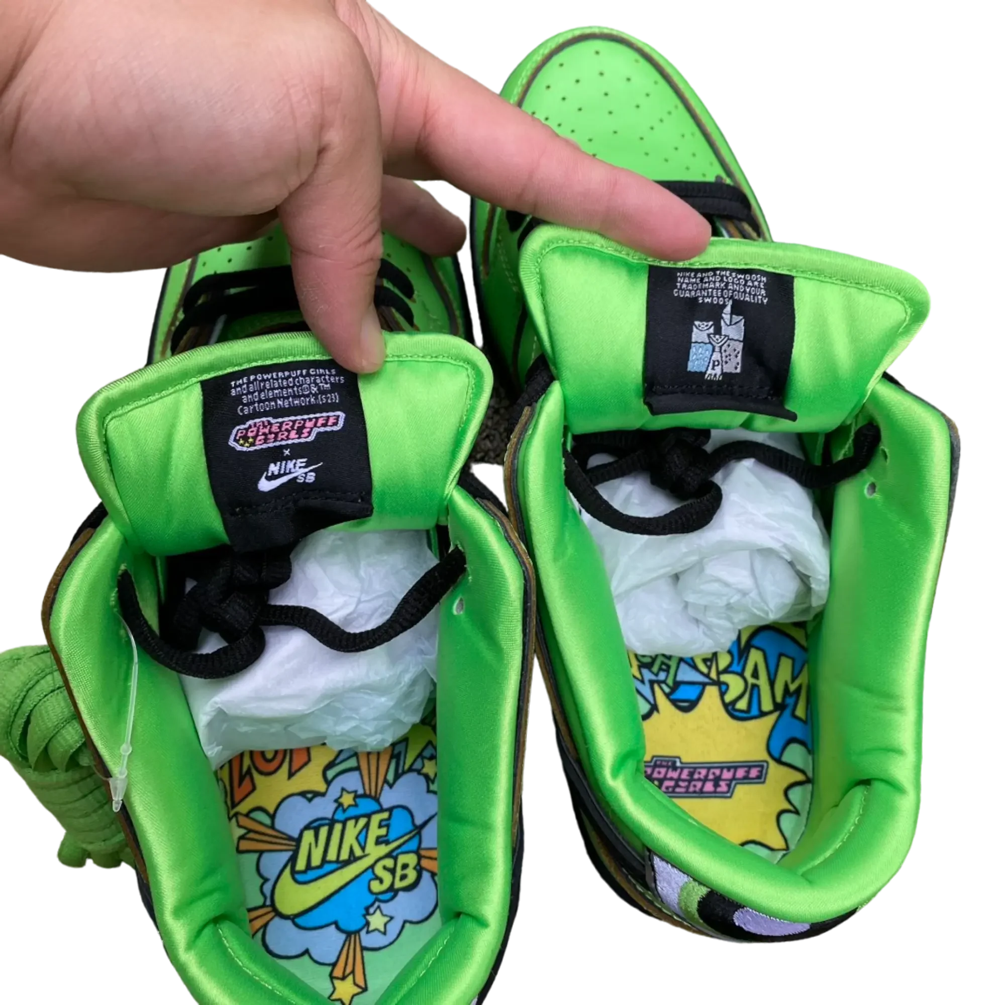 PowerPuff Girls x SB Dnk Low 'Buttercup'