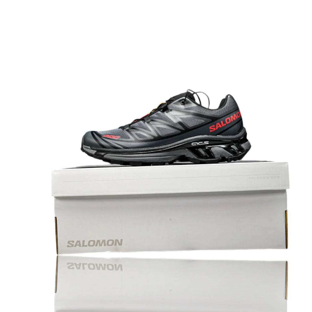 Salomon x JJJJound XT-6 'Black Fiery Red'