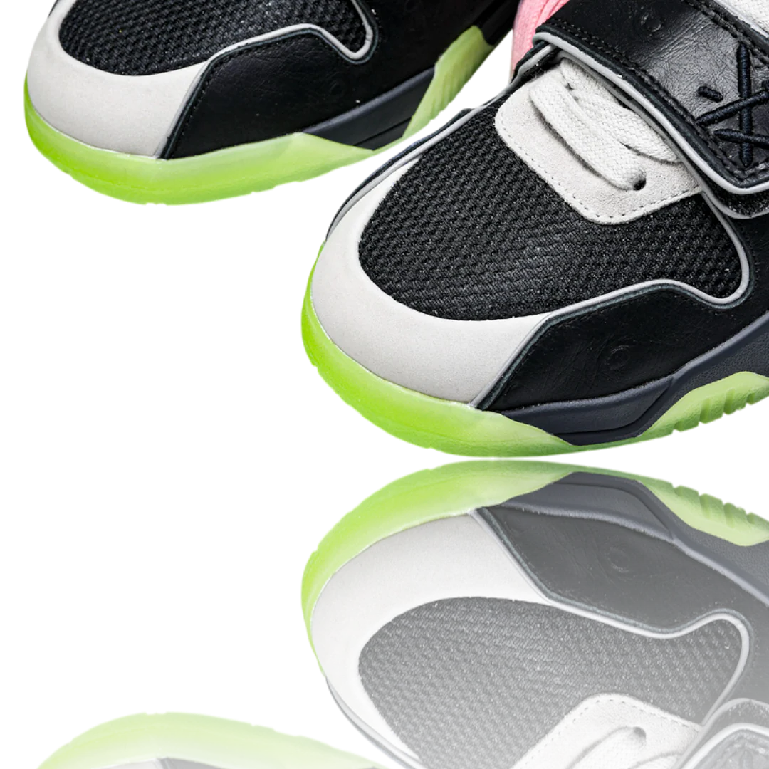 Travis Scott x Chase B Jumpmn Jack TR 'Black Night Silver'