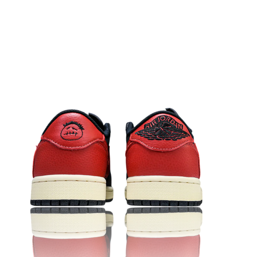 (Unreleased) Travis Scott x AJ1 Retro Low 'Black Red'