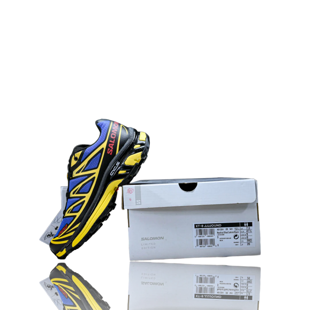 Salomon x JJJJound XT-6 'Nautical Blue Lemon'