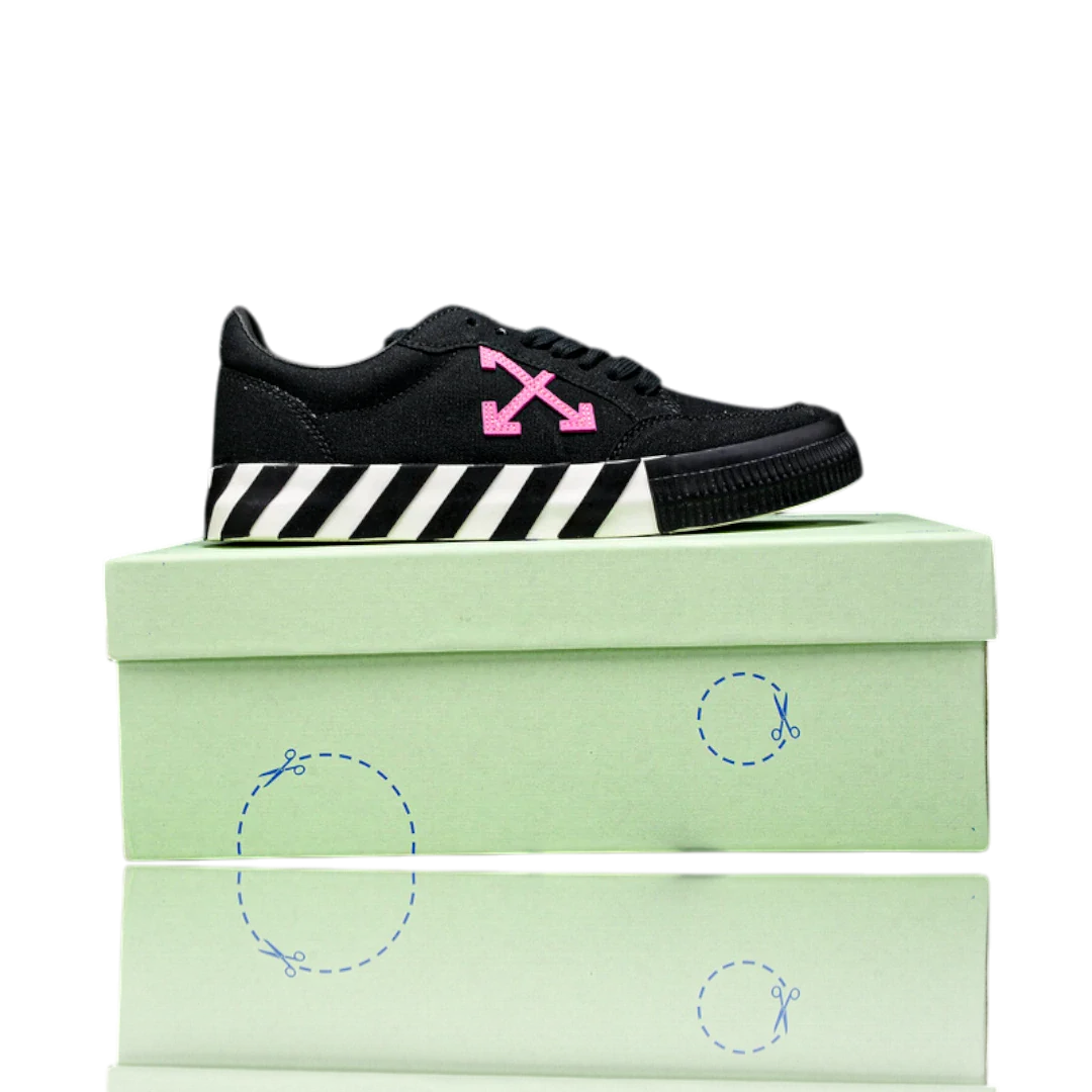 Off-White Vulc Low 'Black Violet SS20'