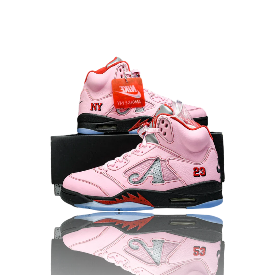 AJ5 Retro Awake NY 'Boro – Arctic Pink'
