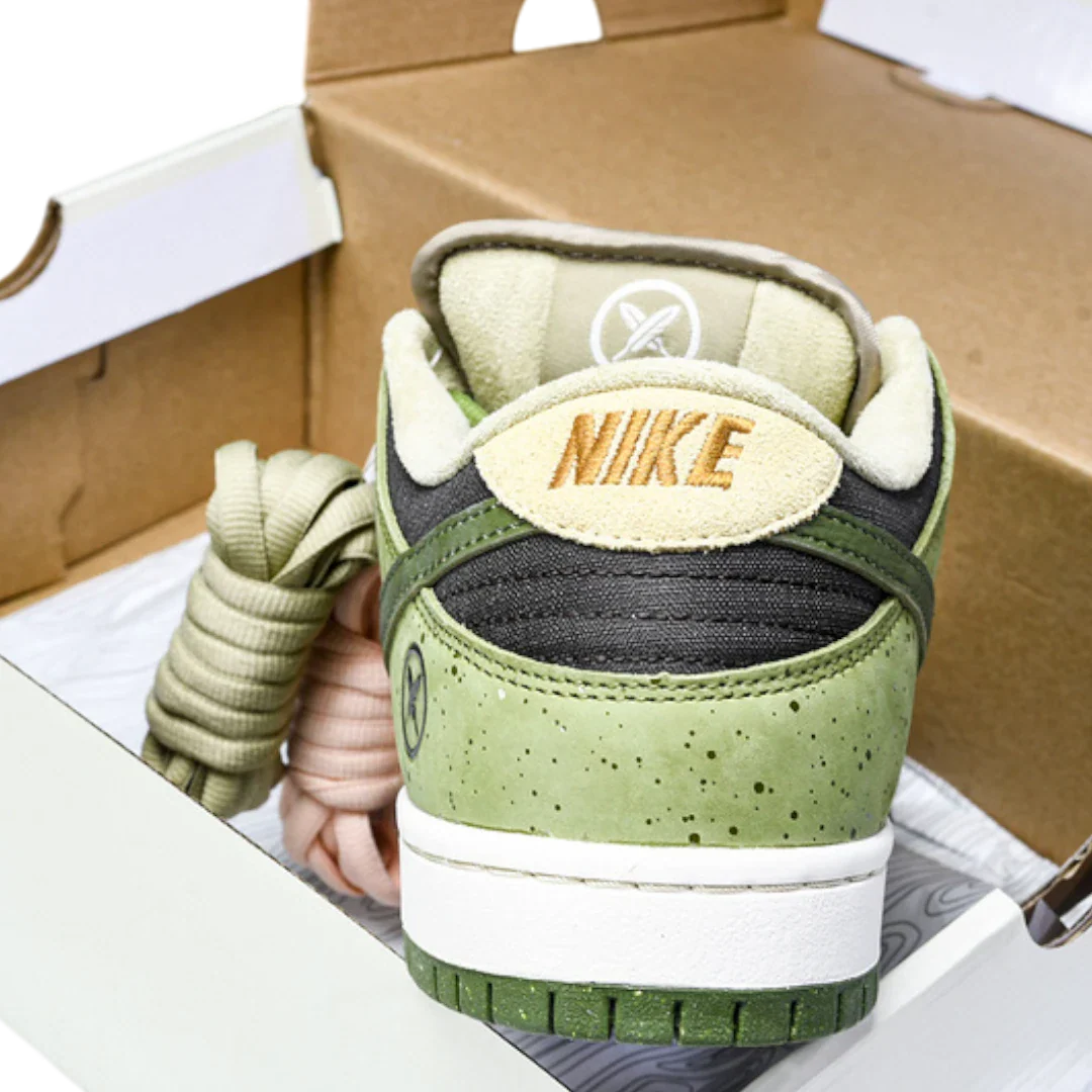 Yuto Horigome x SB Dnk Low 'Asparagus'