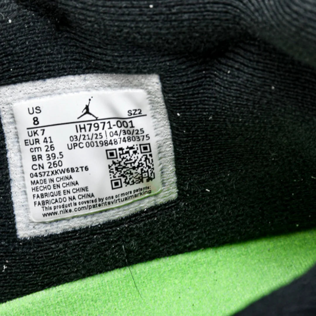 Travis Scott x Chase B Jumpmn Jack TR 'Black Night Silver'