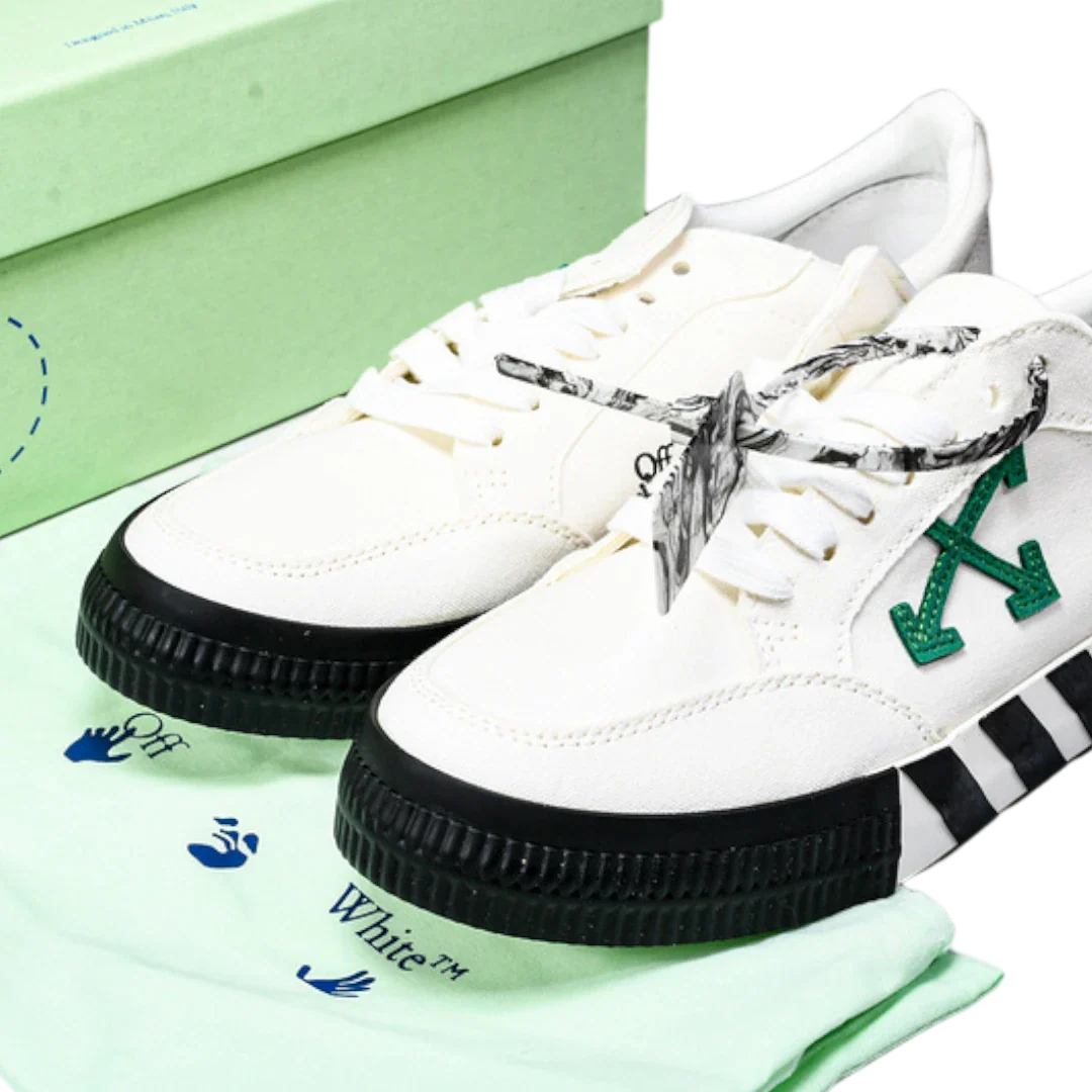Off-White Vulc Low 'Canvas White Green'