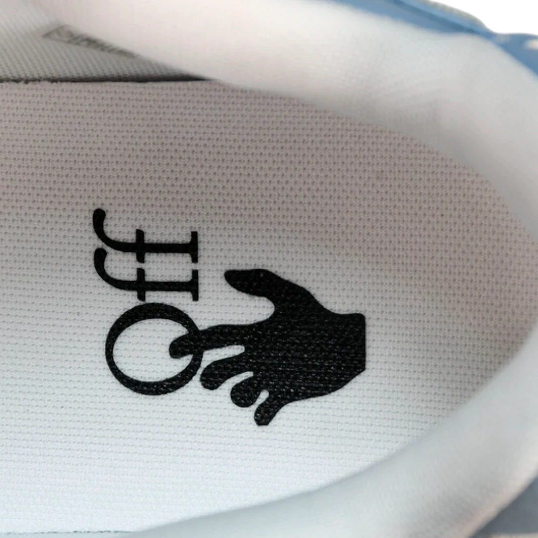 Off-White Out Of Office Low Top - Sartorial Stitch 'White Light Blue'