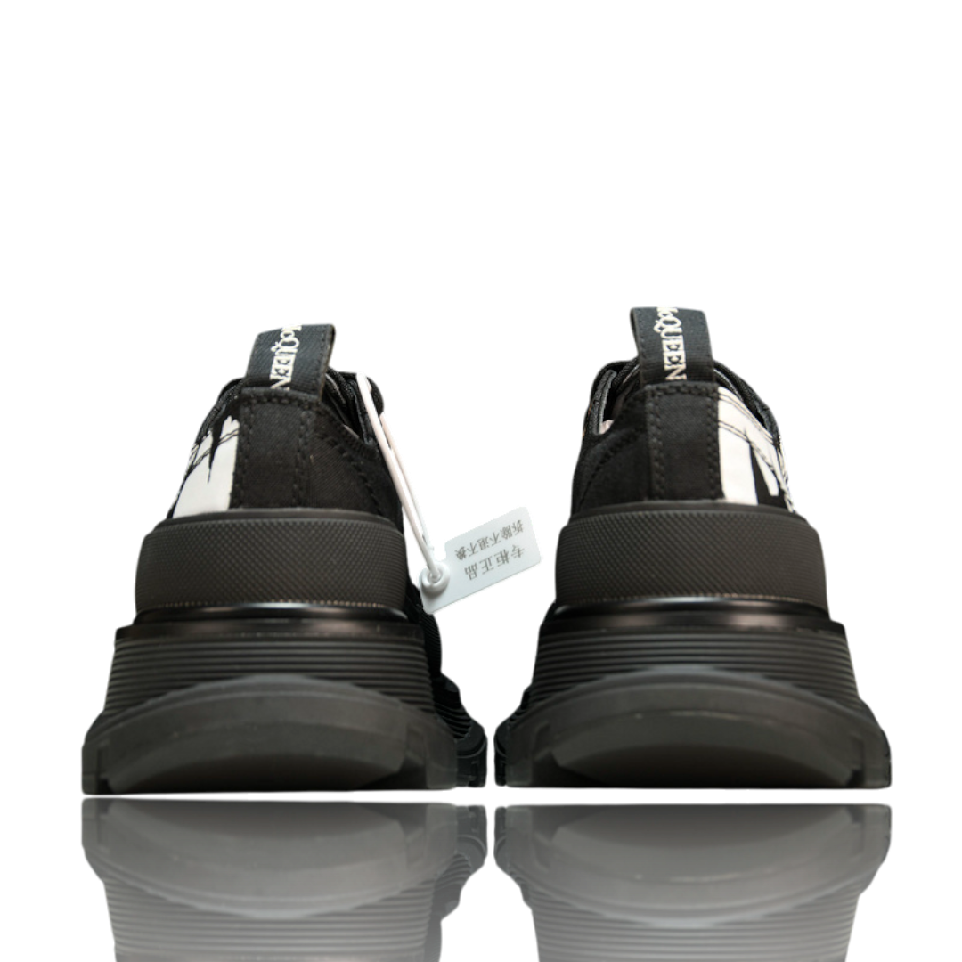 McQueen Tread Slick Low  Graffiti 'Black'
