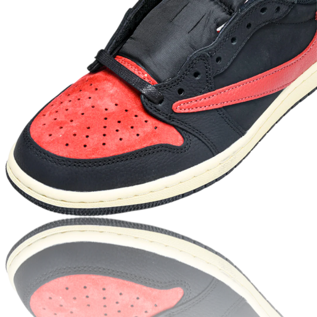 (Unreleased) Travis Scott x AJ1 Retro Low 'Black Red'