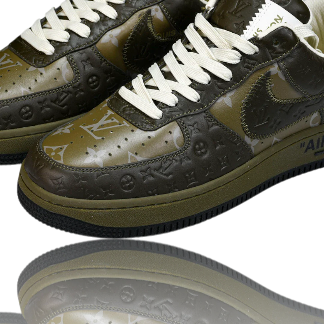 Louis Vuittоп x AF1 By Virgil Abloh 'Brown Grey'