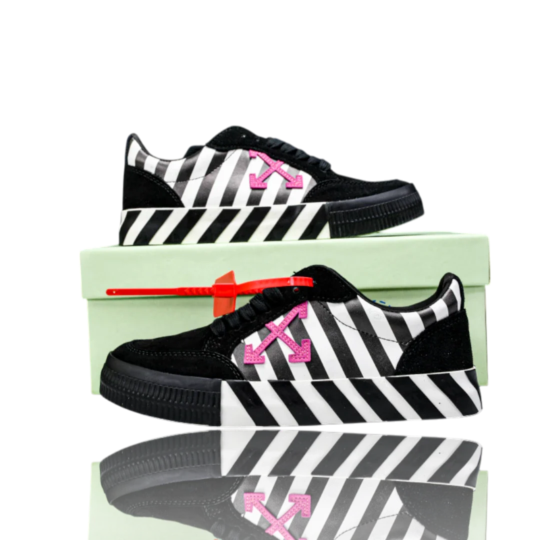 Off-White Vulc Low 'Stripe Violet SS20'