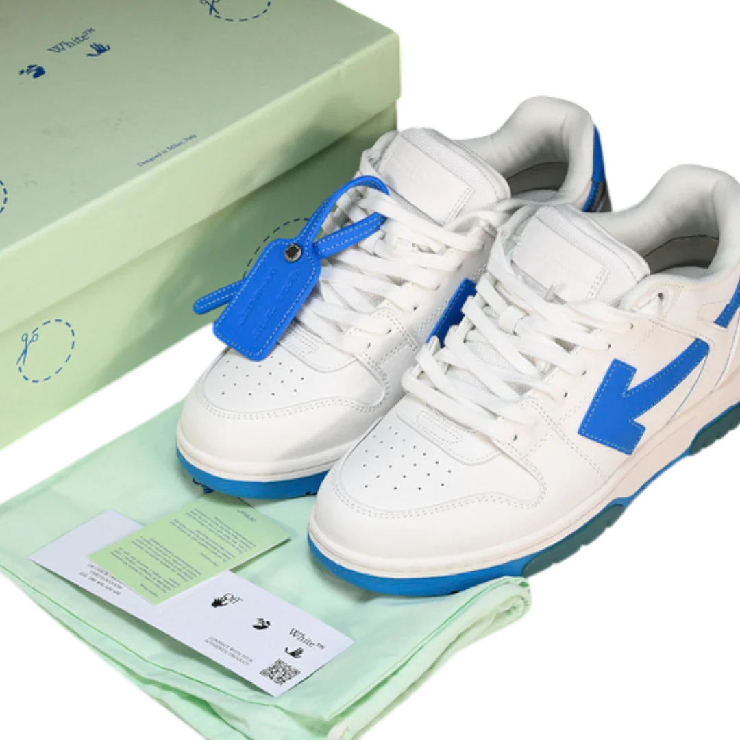 Off-White Out Of Office Low Top 'White Blue' (FW21)