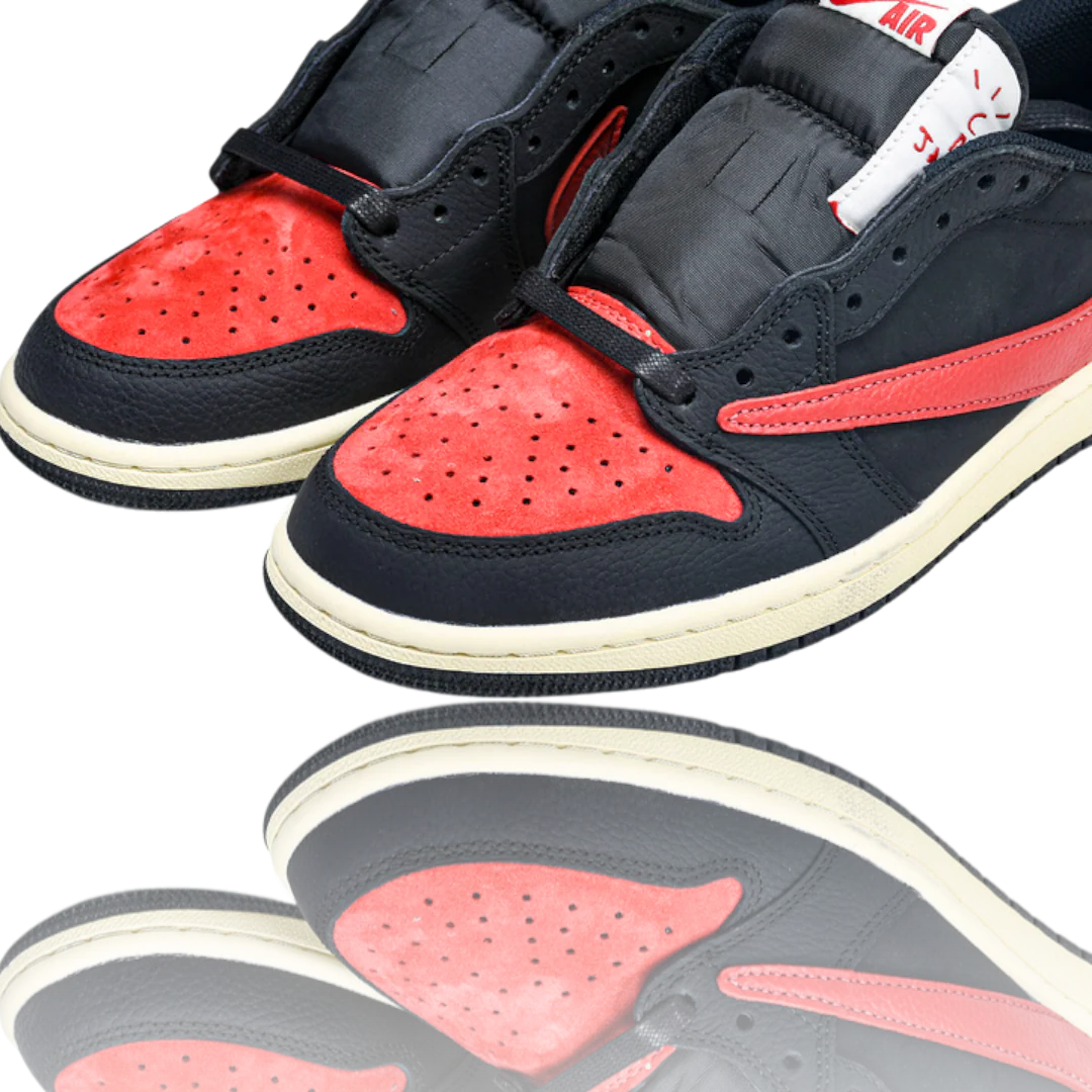 (Unreleased) Travis Scott x AJ1 Retro Low 'Black Red'