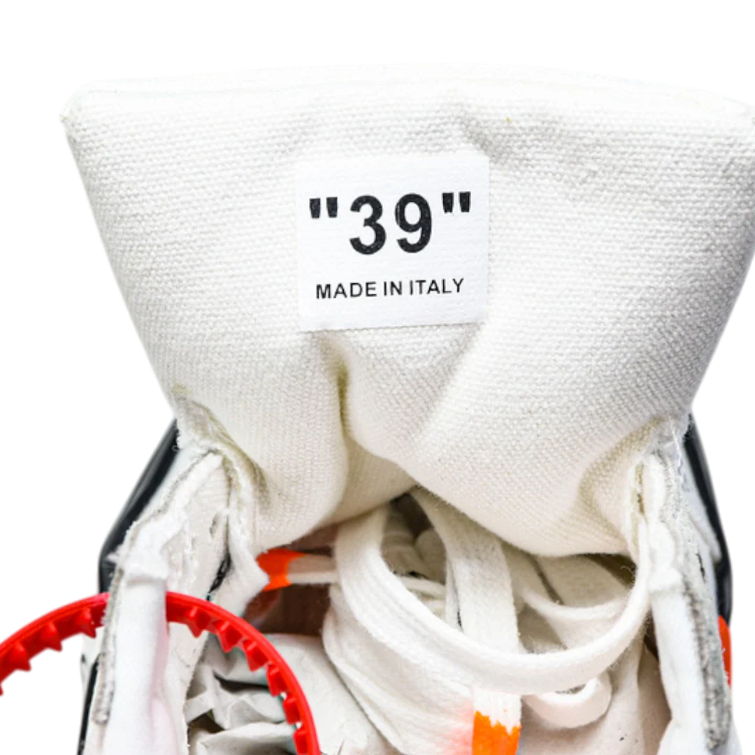 Off-White Vulc Low 'White' (‘C 2018)  Old Stripes