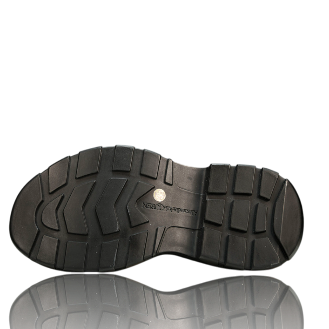 McQueen Tread Slick Boot  Graffiti 'Black'