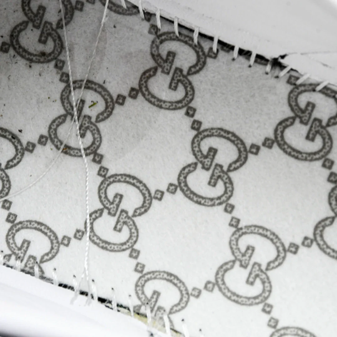 Guссi Ace Web 'Black Monogram'