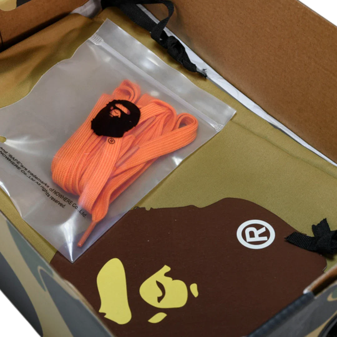 A Bathing Ape Bapesta 'Orange'