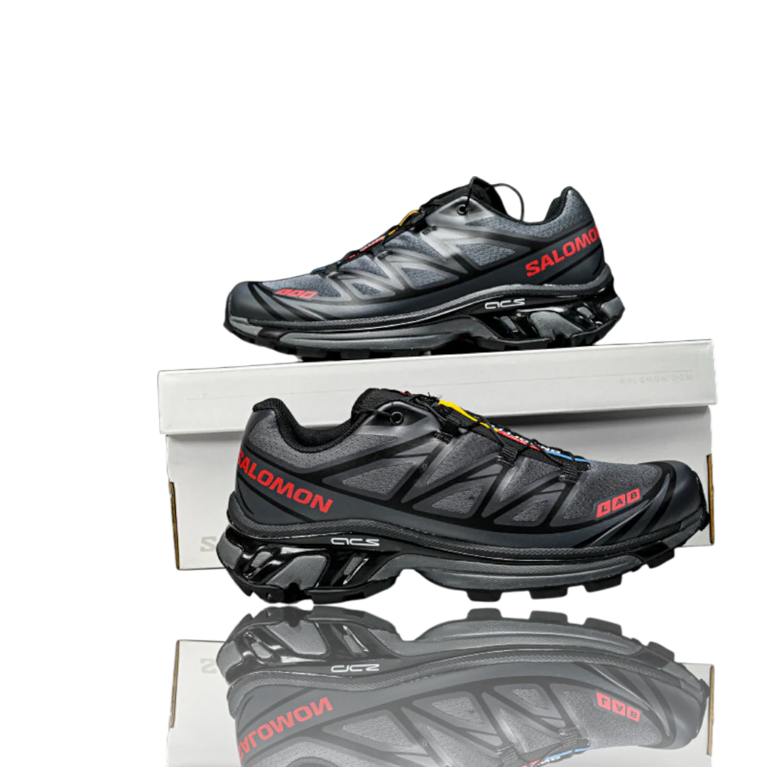 Salomon x JJJJound XT-6 'Black Fiery Red'