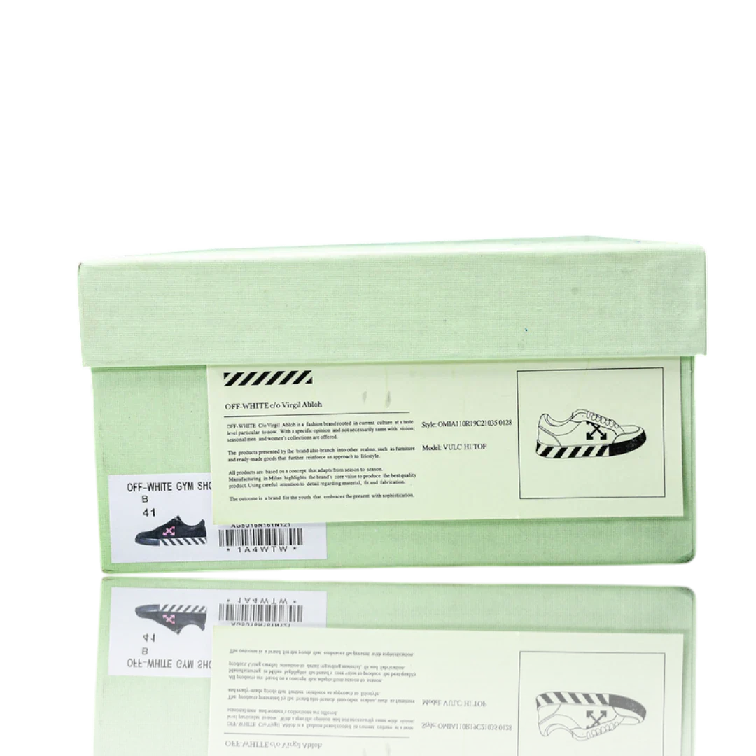 Off-White Vulc Low 'Black Violet SS20'