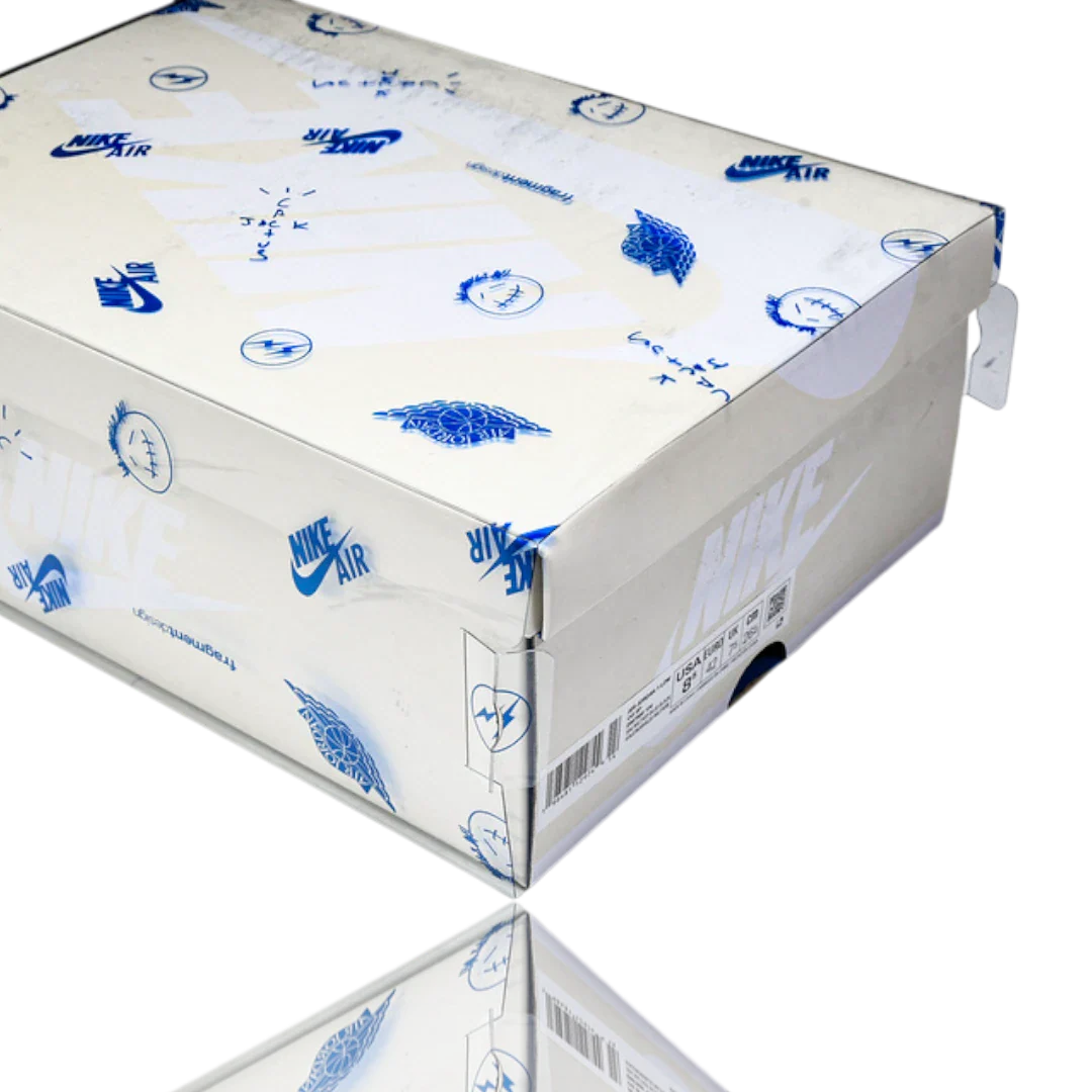 Travis Scott x Fragment AJ1 Low OG 'Sail Military Blue'