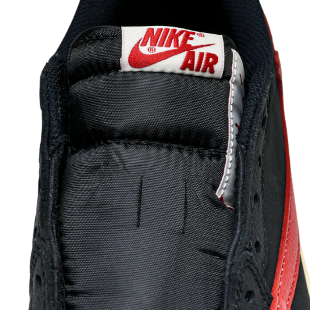 (Unreleased) Travis Scott x AJ1 Retro Low 'Black Red'