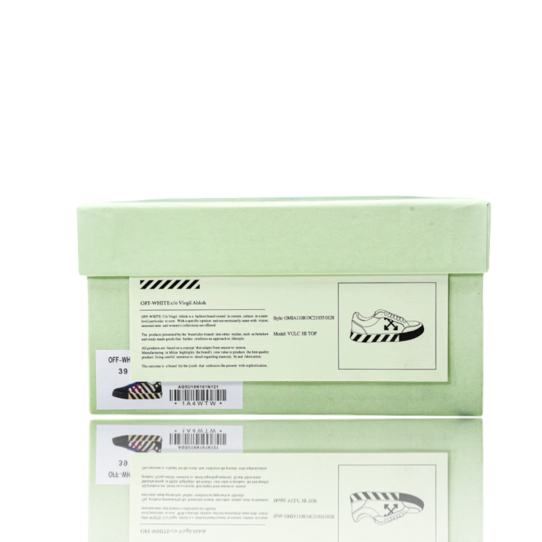 Off-White Vulc Low 'Stripe Violet SS20'