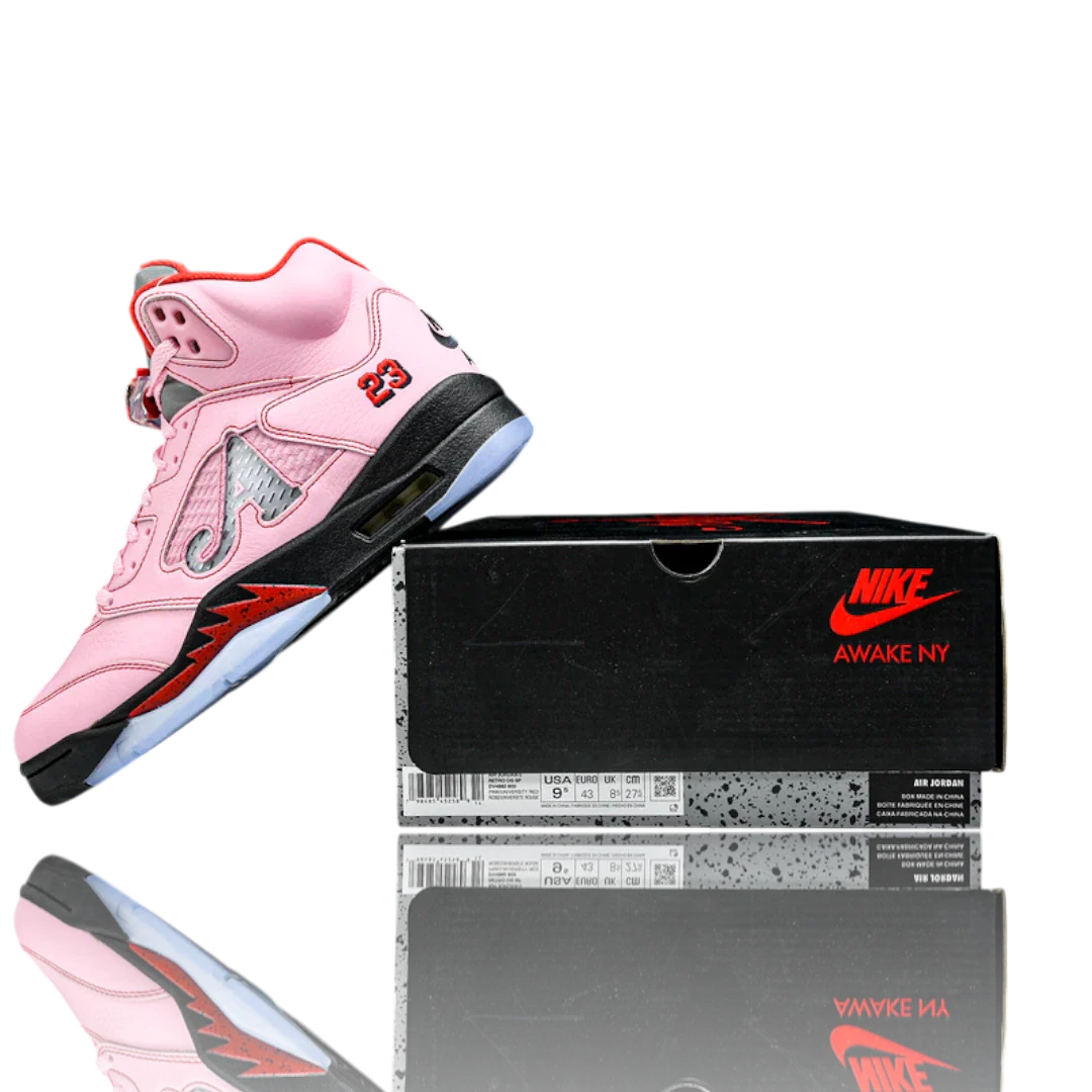 AJ5 Retro Awake NY 'Boro – Arctic Pink'