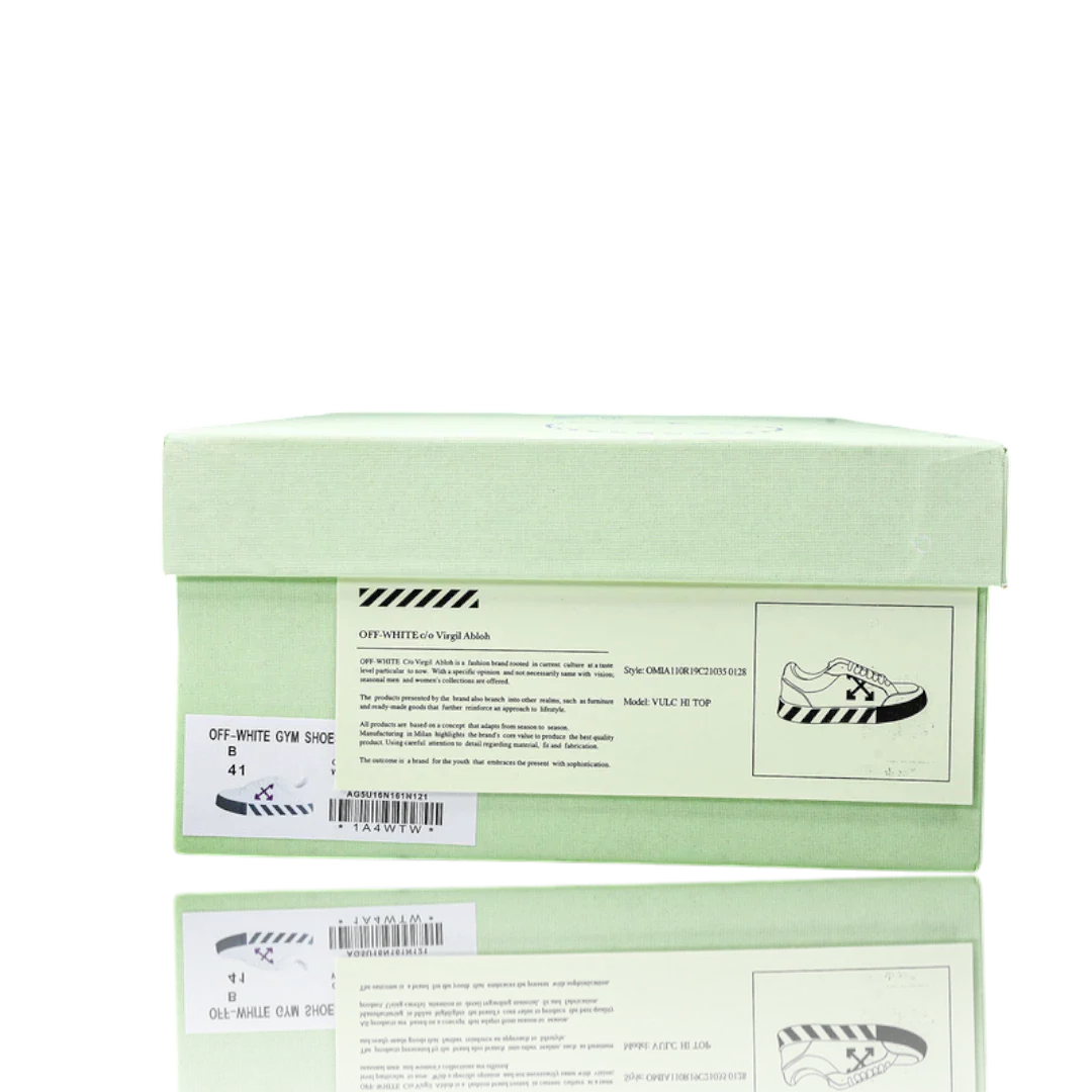 Off-White Vulc Low 'White Purple Arrow'