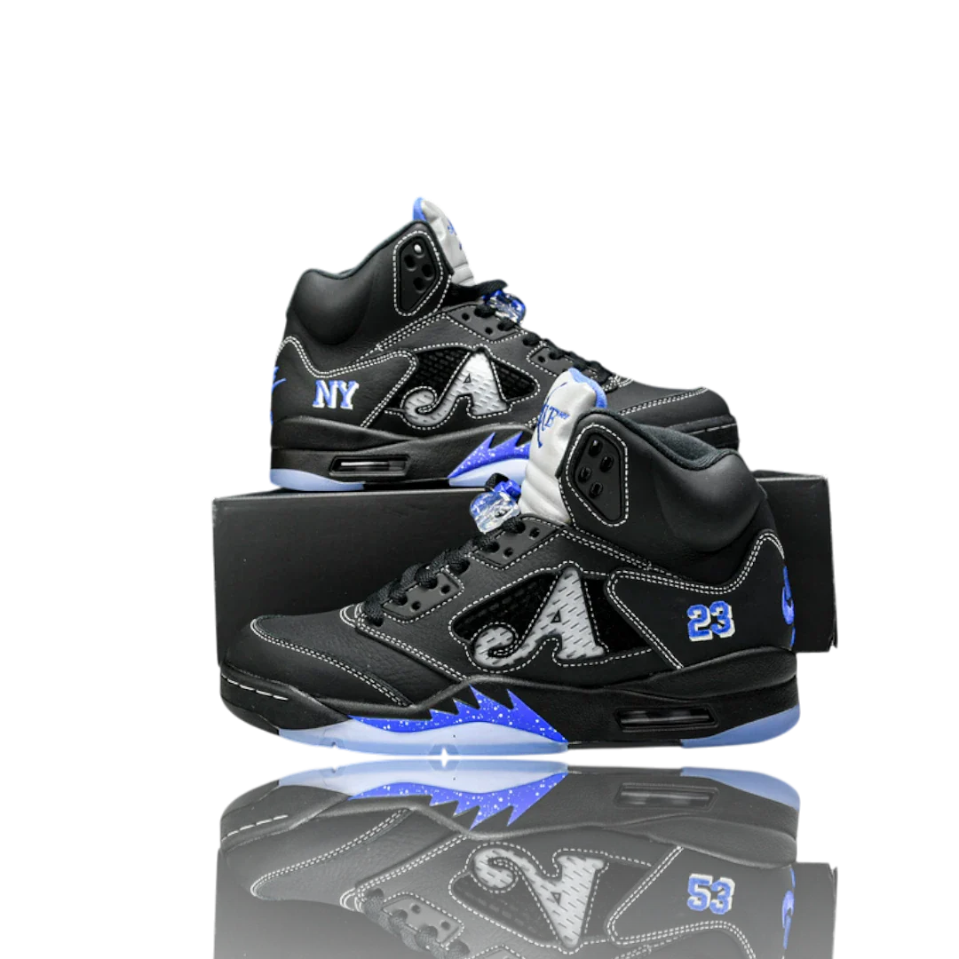 AJ5 Retro Awake NY Arctic 'Boro – Racer Blue'