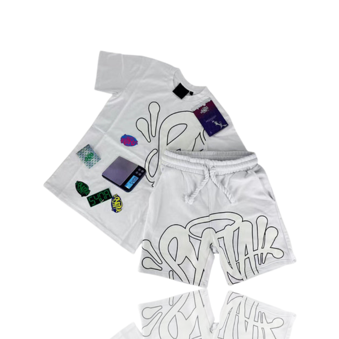 White Syna Short Set