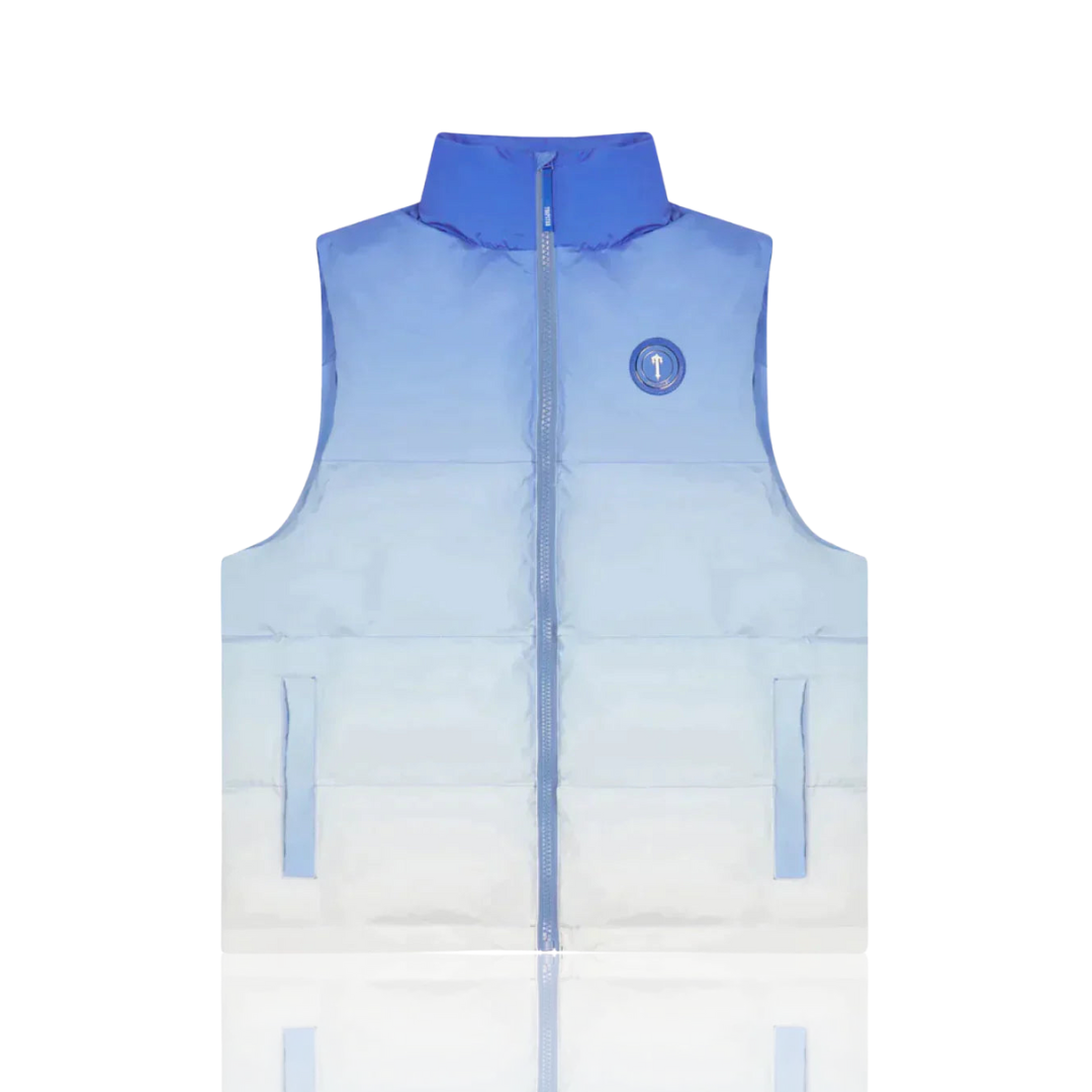 Trapstar Ice Blue Gradient Irongate T-Badge Gilet