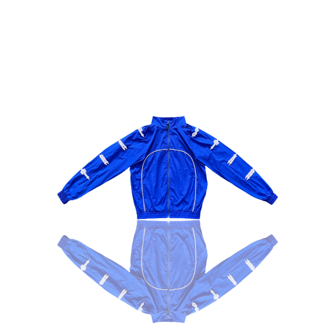 Trapstar Blue & White Irongate 2.0 Shell Tracksuit