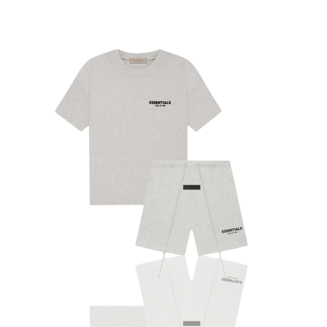 Essentials Light Oatmeal SS22 Short Set