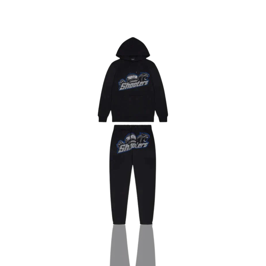 Trapstar Black & Blue London Shooters Tracksuit