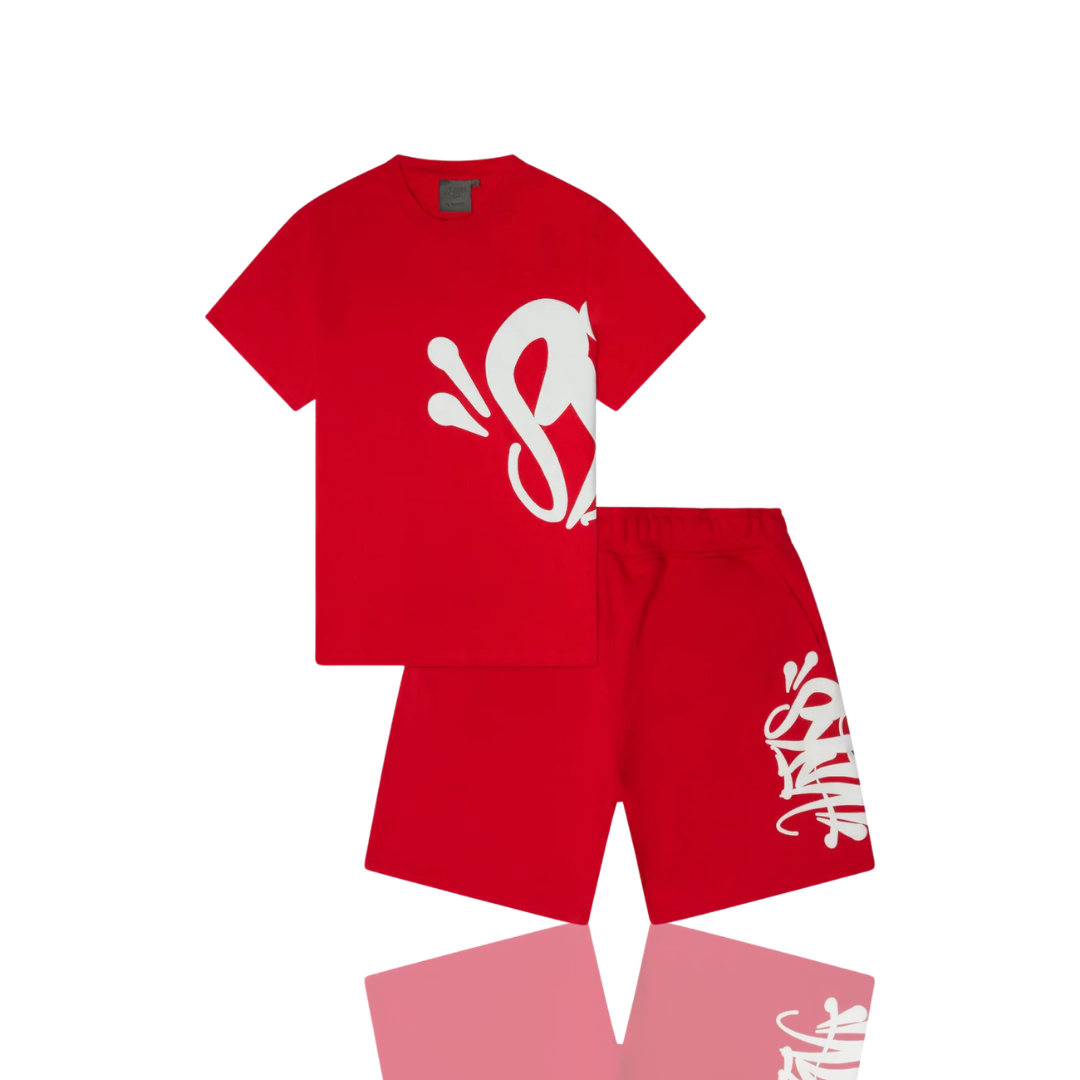 Syna World Team Logo Red Twin Set