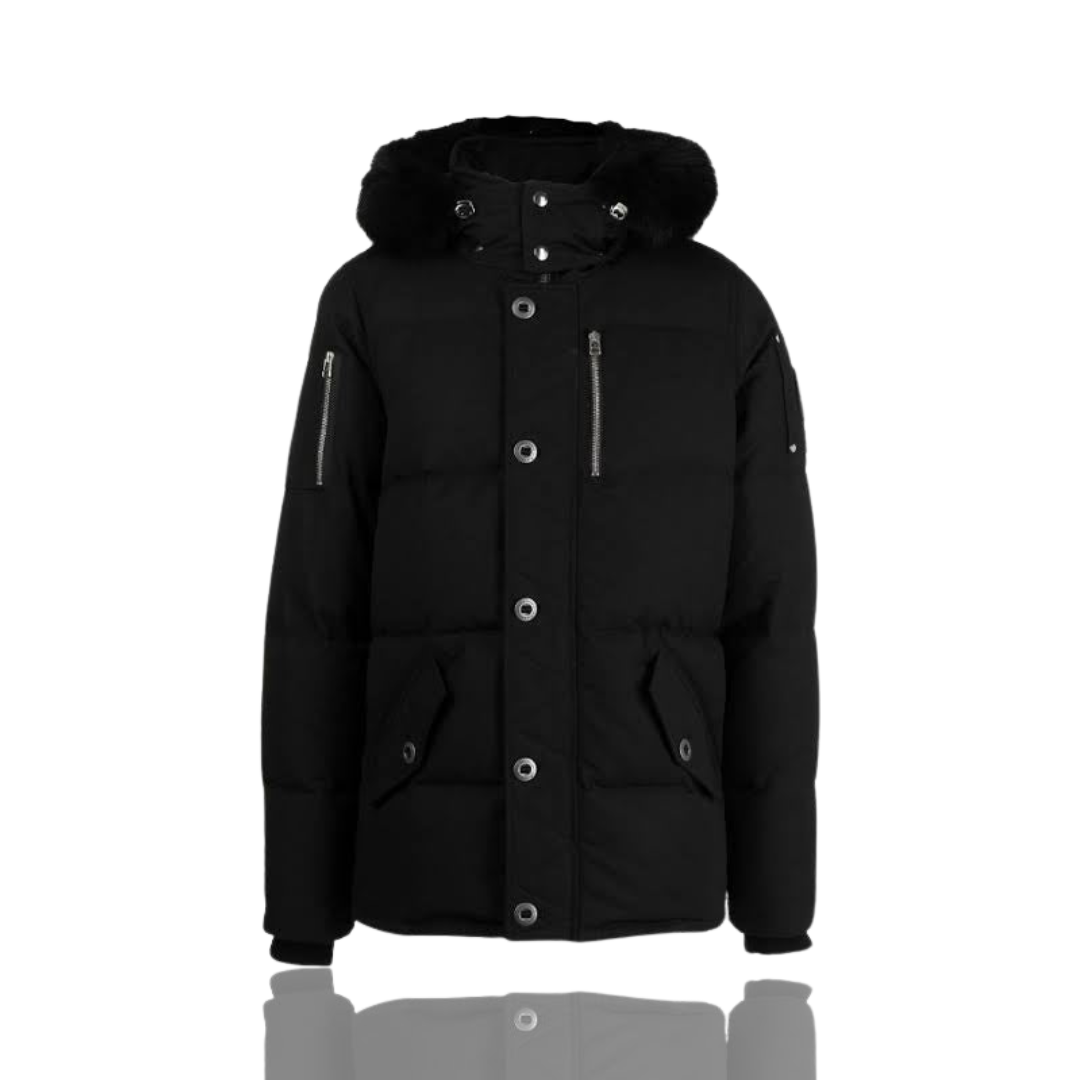 Moose Knuckles Black 3Q Parka