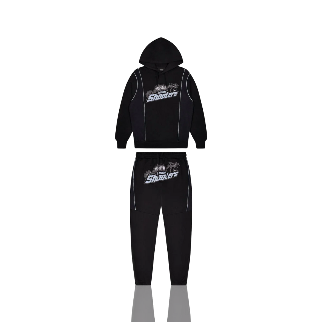 Trapstar Black & Blue Technical London Shooters Tracksuit