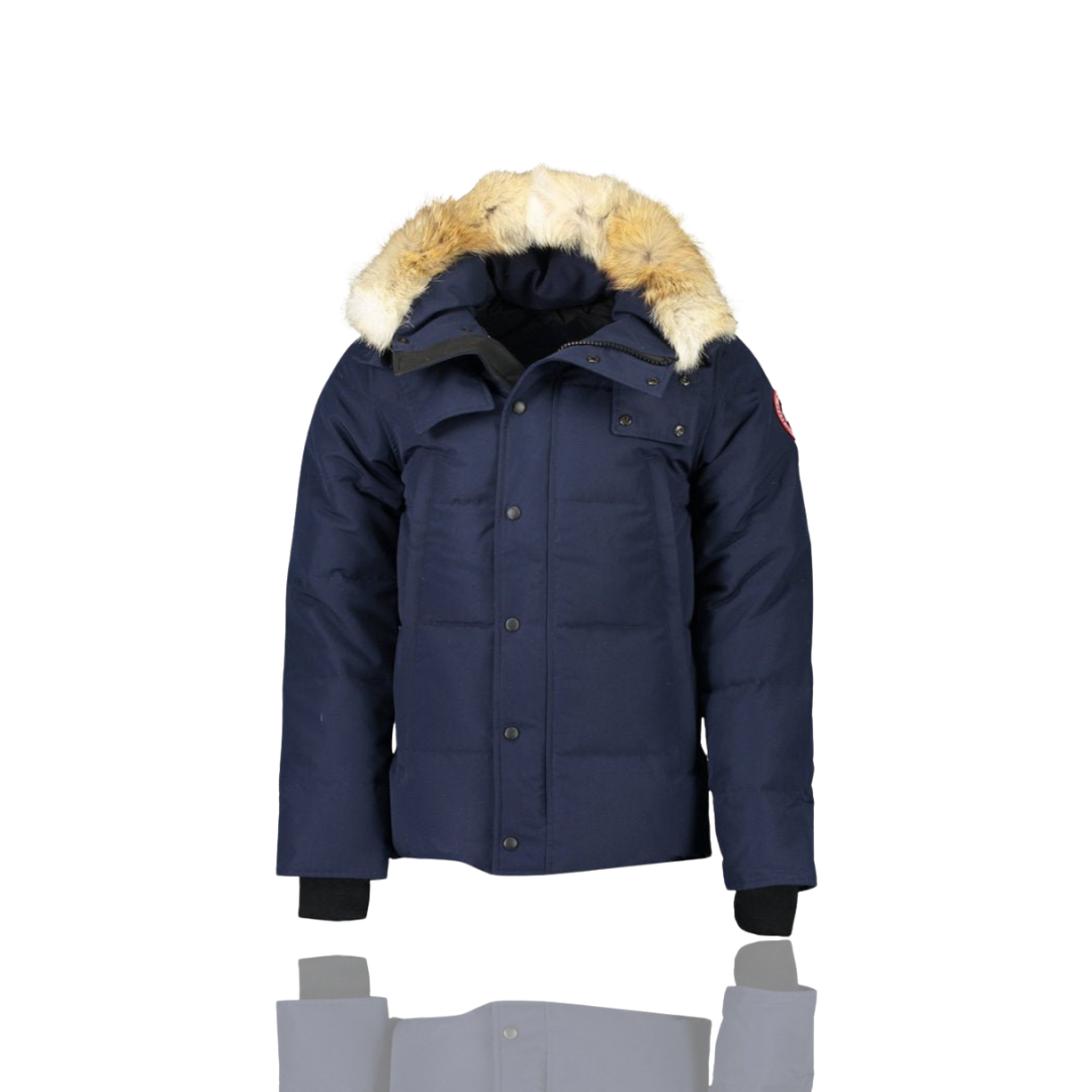 Canada Goose Navy Blue Wyndham Parka