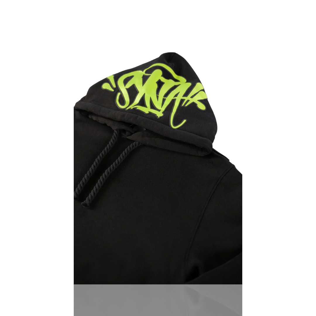 Black & Green Syna Tracksuit