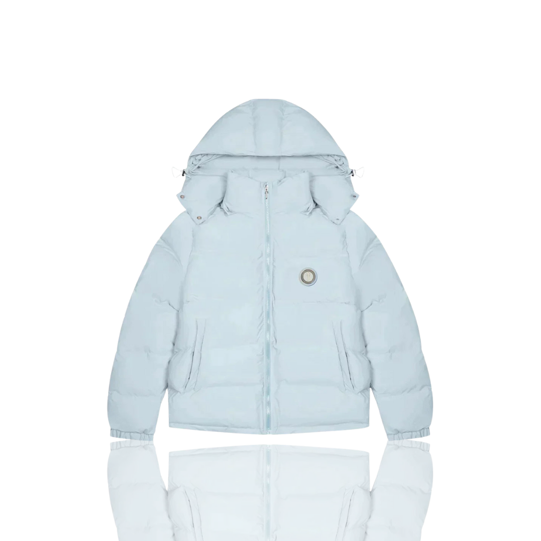 Trapstar Ice Blue Irongate Hooded Puffer