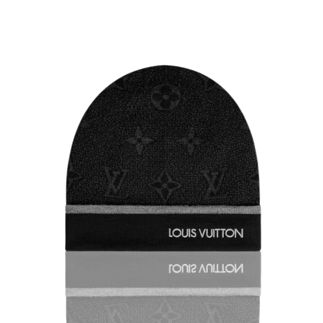 LV Black Eclipse Beanie