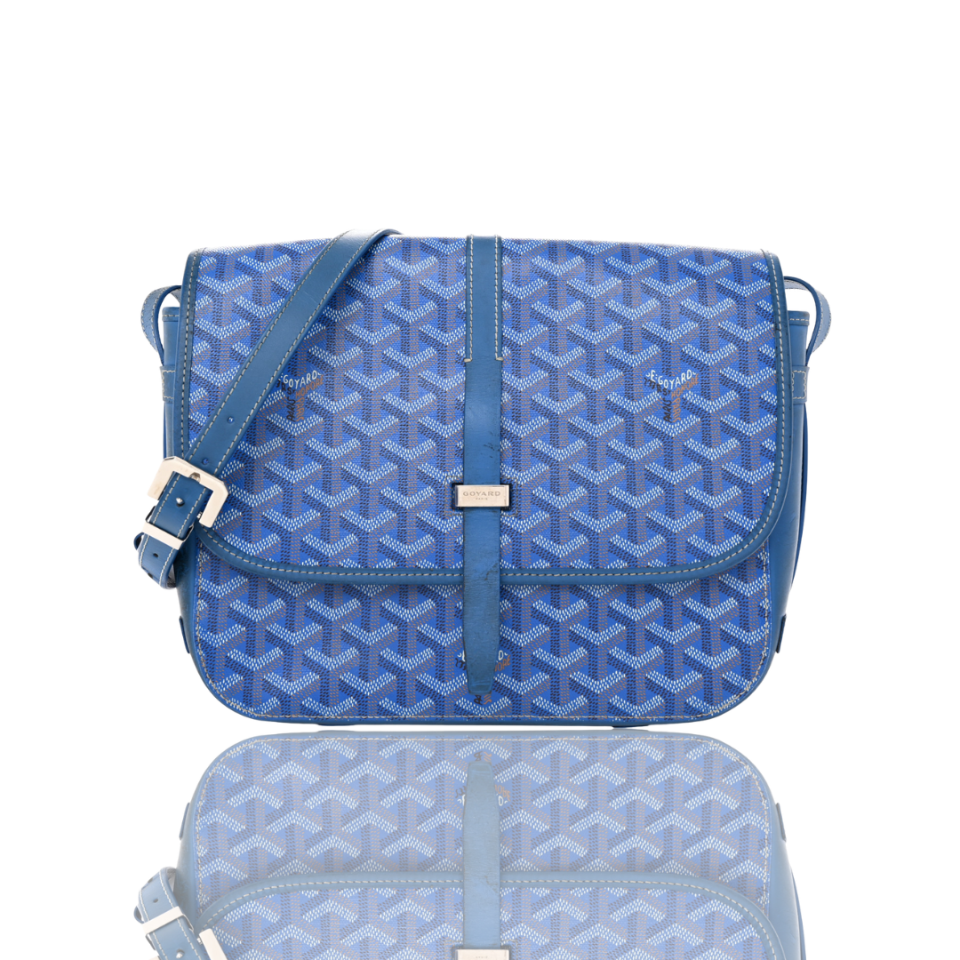 Blue Goyard Messenger Bag