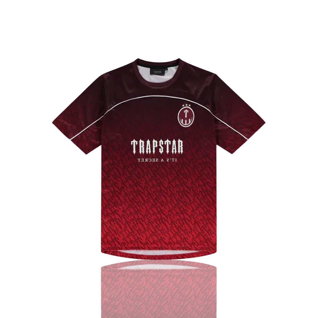 Trapstar RED GRADIENT T FOOTBALL JERSEY