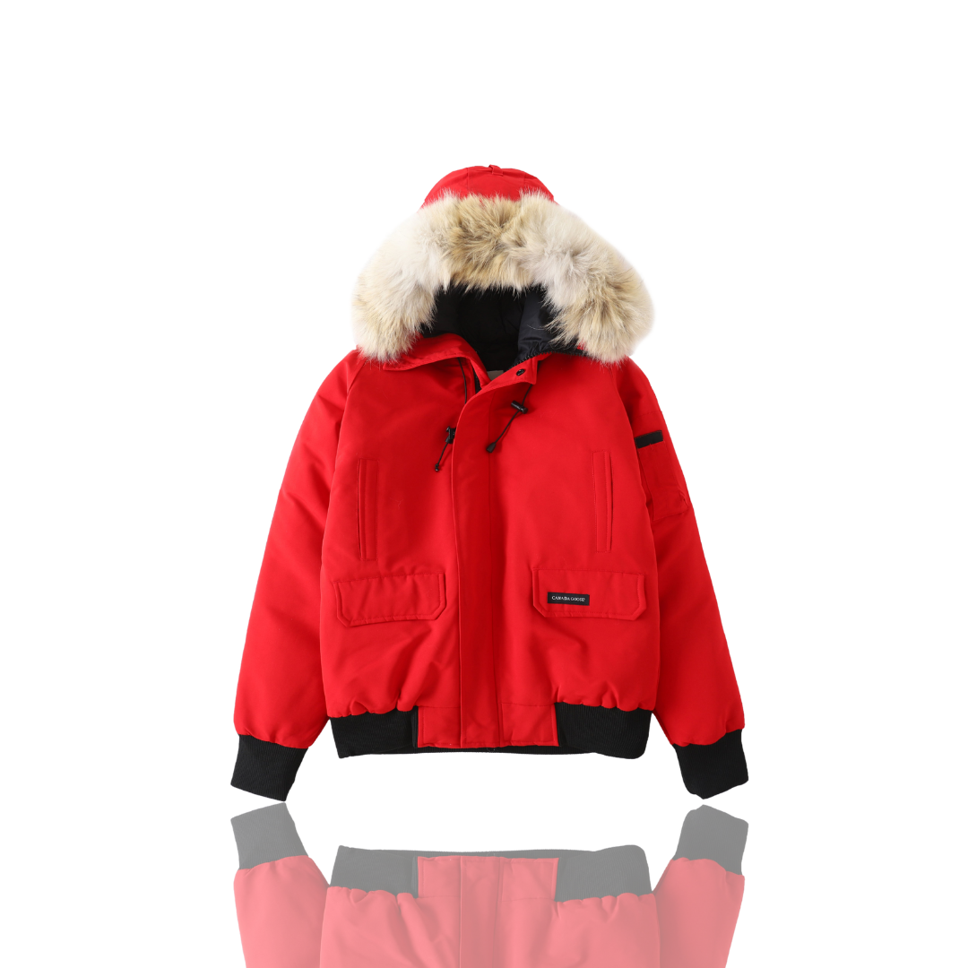 Canada Goose Red Chilliwack Bomber Jacket