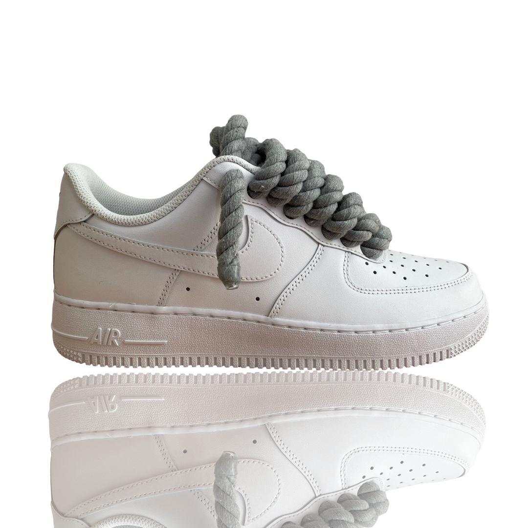 Roped AF1 Light Gray