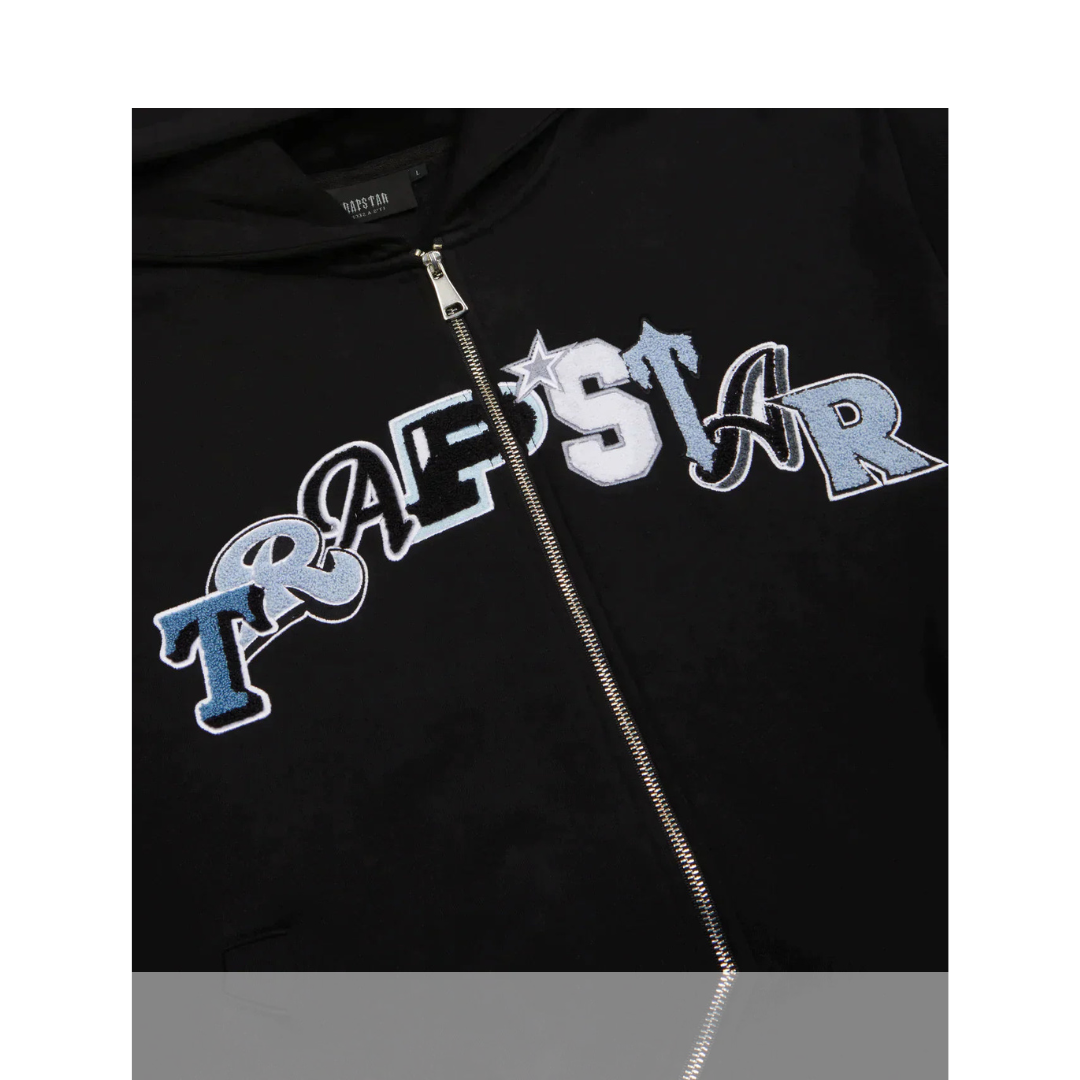 Trapstar BLACK MONOCHROME EDITION WILDCARD TRACKSUIT
