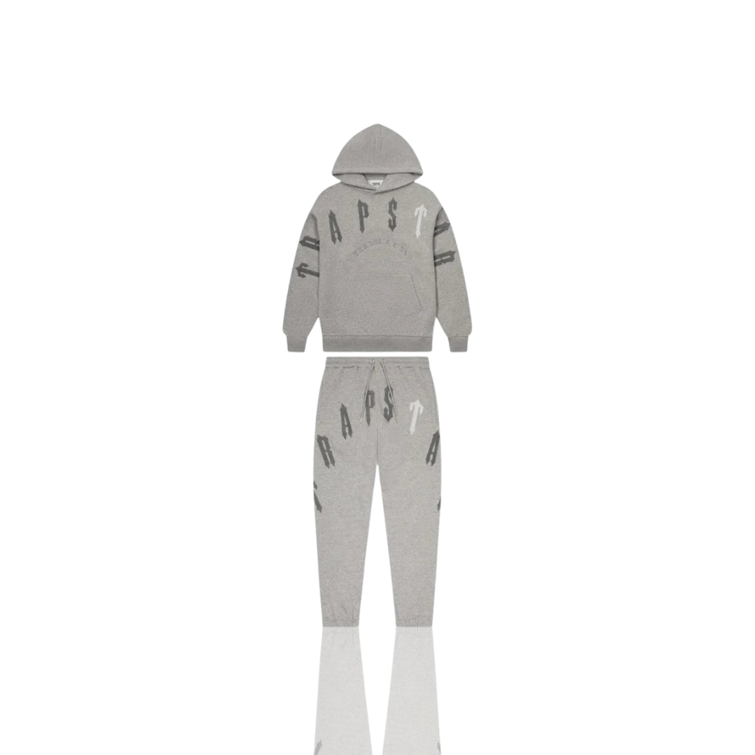 Trapstar Grey Irongate Arch Chenille 2.0 Tracksuit