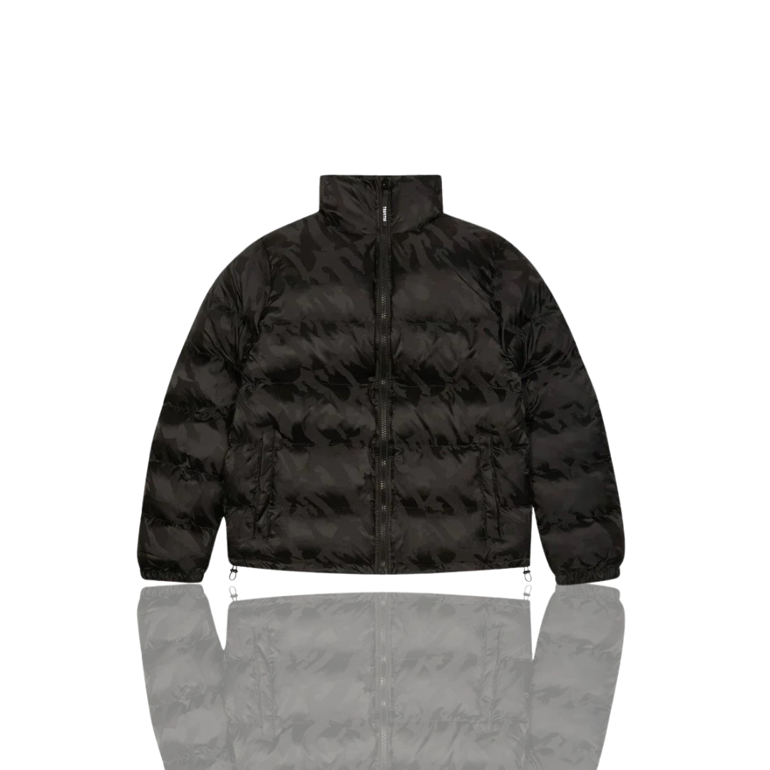 Trapstar Black Jacquard Puffer