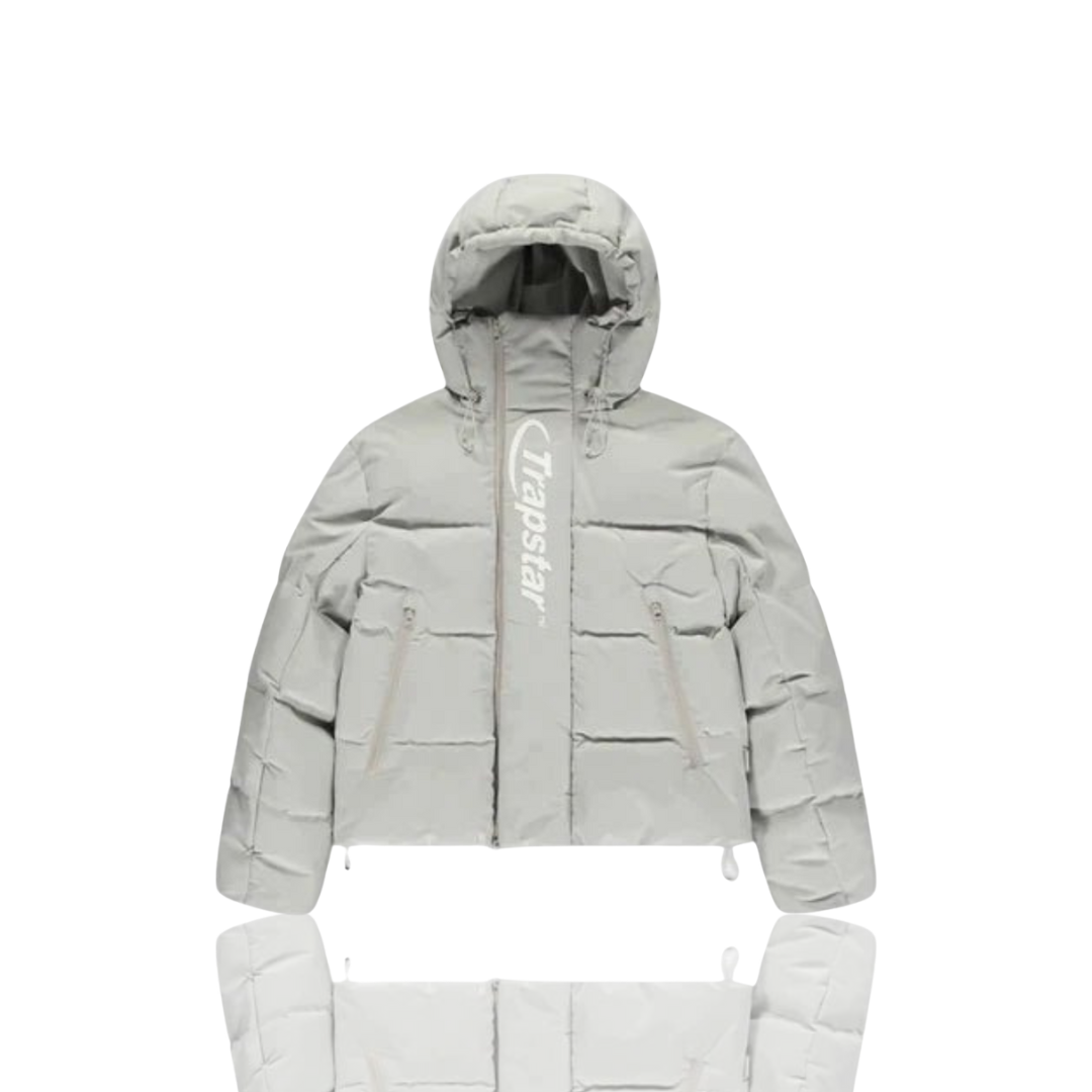Trapstar LIGHT GREY HYPERDRIVE TECHNICAL PUFFER JACKET